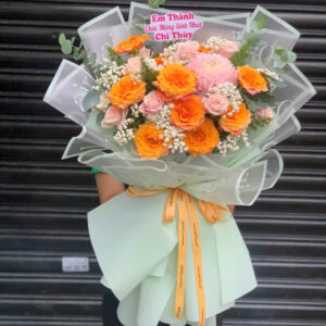 Bó hoa chúc mừng 002